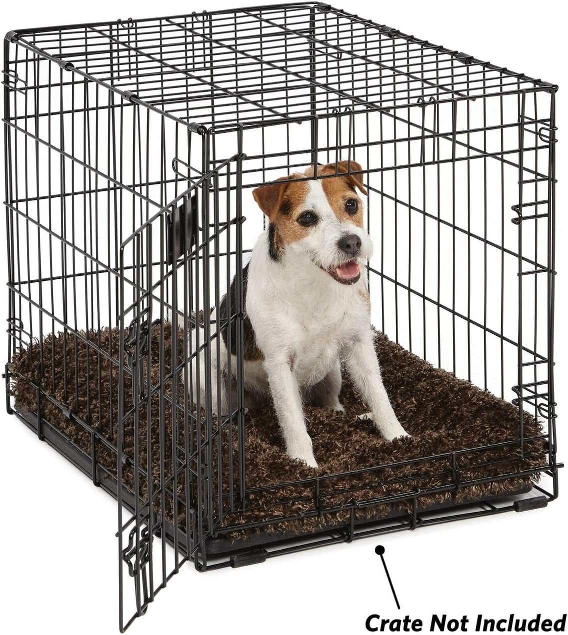 Deluxe Coco Chic Pet Bed - Ultra-Soft, Overstuffed, Machine Washable, Ideal for 24-Inch Crates
