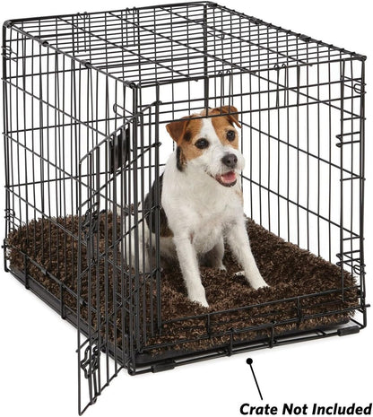 Deluxe Coco Chic Pet Bed - Ultra-Soft, Overstuffed, Machine Washable, Ideal for 24-Inch Crates