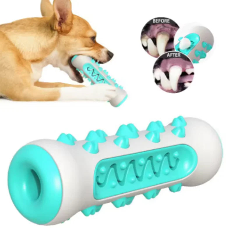 Puppy Dental Care Molar Toothbrush Chew Toy - Soft Teething Toy for Dogs