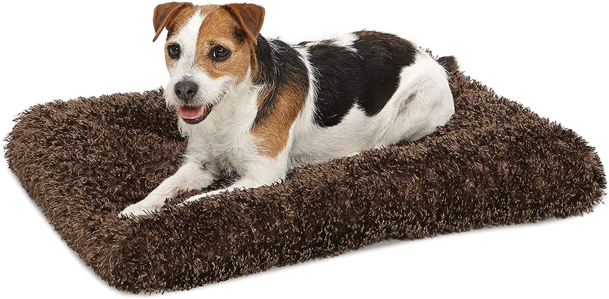 Deluxe Coco Chic Pet Bed - Ultra-Soft, Overstuffed, Machine Washable, Ideal for 24-Inch Crates