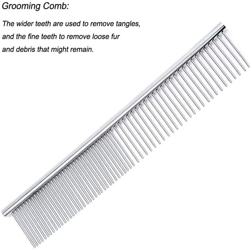 Professional Stainless Steel Pet Dog Grooming Scissors Set - Straight, Curved, and Thinning Shears